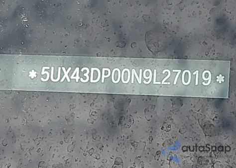 2022 BMW X3 Sdrive30I from USA, damaged, VIN 5UX43DP00N9L27019
